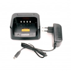 Зарядный стакан для рации LEIXEN UV-25D, VV-25 с блоком питания