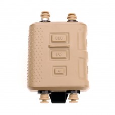 Кнопка PTT тип AMP V60 для тактической гарнитуры, Цвет Коричневый