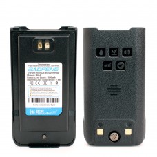 Аккумулятор для рации Baofeng UV-XR, UV-9R Plus, UV-9R Pro Болт 1800 мАч Черный