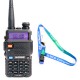 Рация Baofeng UV-5R (BF5) + фирменный ремешок