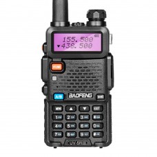 Рация Baofeng UV-5R Tri-Band 5W IP54 1800 мАч Черный Рация Baofeng UV-5R Tri-Band 5W IP54 1800 мАч Черный