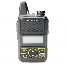 Рация Baofeng BF-T1 Mini 2W IP54 1500 мАч Micro-USB UHF Черный