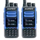 Рация Baofeng BF-H7 (BF-1802L), 10W, IP54, 2200 мАч, черно-синий комплект 2 шт 