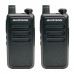  Рация Baofeng BF-R5 5W IP54 1500 мАч Type-C UHF Черный комплект 2 шт купить