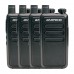  Рация Baofeng BF-R5 5W IP54 1500 мАч Type-C UHF Черный комплект 4 шт купить