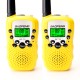 Комплект раций Baofeng BF-T3 2 шт. с батарейками 2W IP54 UHF Чёрный