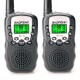 Комплект раций Baofeng BF-T3 2 шт. с батарейками 2W IP54 UHF Черный