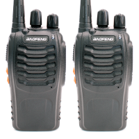 Комплект раций Baofeng BF-888S 2 шт. 5W 1500 мАч UHF Черный