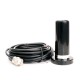 Антенна автомобильная Mini MAG PL-259 UHF VHF 10 см на магнитном основании
