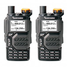  Рация Quansheng UV-K5 V3 5W IP54 1600 мАч Type-C Черный комплект 2 шт купить