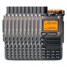  Рация Quansheng UV-K6/UV-K5(8) V3 5W IP54 1600 мАч Type-C Черный комплект 10 шт купить