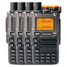  Рация Quansheng UV-K6/UV-K5(8) V3 5W IP54 1600 мАч Type-C Черный комплект 4 шт купить