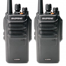  Рация Baofeng BF-S56 MAX, 8W, IP67, 1800 мАч, UHF, черный комплект 2 шт купить