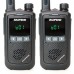  Комплект раций Baofeng BF-T17 2 шт. IP54 1500 мАч Type-C Черный купить