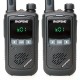 Комплект раций Baofeng BF-T17 2 шт. IP54 1500 мАч Type-C Черный
