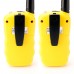  Комплект раций Baofeng BF-T3 2 шт. с батарейками 2W IP54 UHF Желтый