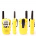  Комплект раций Baofeng BF-T3 2 шт. с батарейками 2W IP54 UHF Желтый