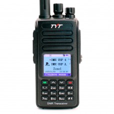 Цифровая рация TYT MD-UV390 AES-256 10W IP67 3600 мАч Type-C Черный