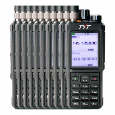 Рация TYT UVL-15W 15W IP54 3800 мАч Type-C GPS Черный комплект 10 шт