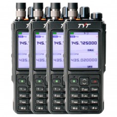 Рация TYT UVL-15W 15W IP54 3800 мАч Type-C GPS Черный комплект 4 шт