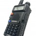  Комплект раций Alervites AT-5RX 2 шт. IP54 5W 1800 мАч Type-C Черный