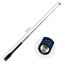 Антенна для рации телескопическая Nagoya NA-773 SMA-Male UHF VHF