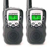 Рации Baofeng BF-T3 комплект 2шт с батарейками, Цвет Чёрный