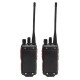 Комплект раций Baofeng 999S 2 шт. IP54 1800 мАч Красный