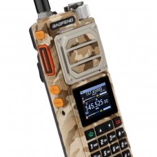 Рация Baofeng UV-25 Pro 10W IP54 5200 мАч Type-C GPS Песочный камуфляж