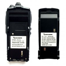 Рация Quansheng TG-T10, 10W, IP54, 4000 мАч, UHF, черный