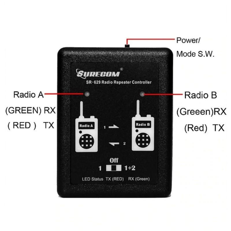 Radio controller. Surecom SR 629. Дуплексный ретранслятор-контроллер Surecom SR-112. Surecom SR-112 симплексный повторитель контроллер. Репитер для радиостанции баофенг.