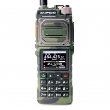 Рация Baofeng UV-25 Pro 10W IP54 5200 мАч Type-C GPS Зеленый камуфляж