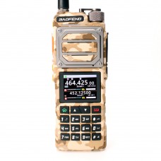 Рация Baofeng UV-25 Pro 10W IP54 5200 мАч Type-C GPS Песочный камуфляж
