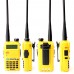 Рация Baofeng UV-5R 8W IP54 1800 мАч Желтый фото 2 Рация Baofeng UV-5R 8W IP54 1800 мАч Желтый
