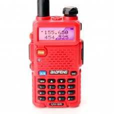 Рация Baofeng UV-5R 5W IP54 1800 мАч Красный Рация Baofeng UV-5R 5W IP54 1800 мАч Красный