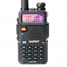 Рация Baofeng UV-5R 5W IP54 1800 мАч Черный Рация Baofeng UV-5R 5W IP54 1800 мАч Черный