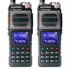  Рация Baofeng UV-25 Pro 10W IP54 5200 мАч Type-C GPS Черный комплект 2 шт купить