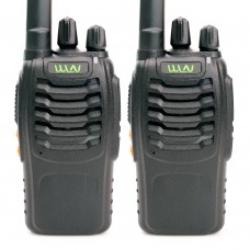 Комплект раций WLN KD-C888 Pro 2 шт. 2W IP54 1000 мАч UHF Micro-USB Черный