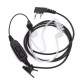 Гарнитура с воздуховодом для рации Baofeng UV-82, GT-5, GT-5TP IP54 K-Plug
